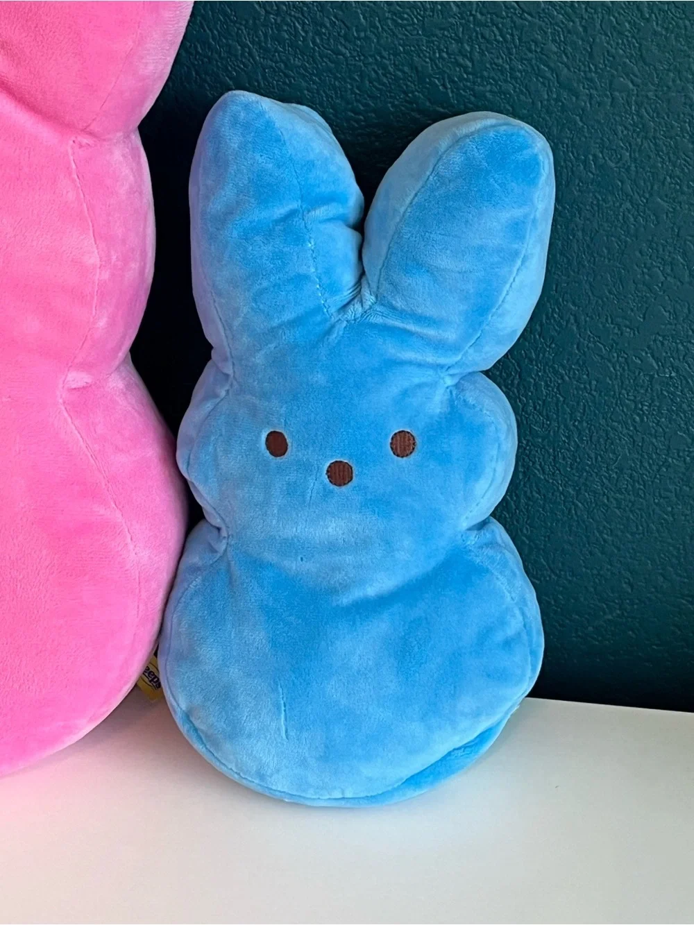 Peeps Pink Large 16” Just Born Easter Bunny Plush Toy Lego 30690